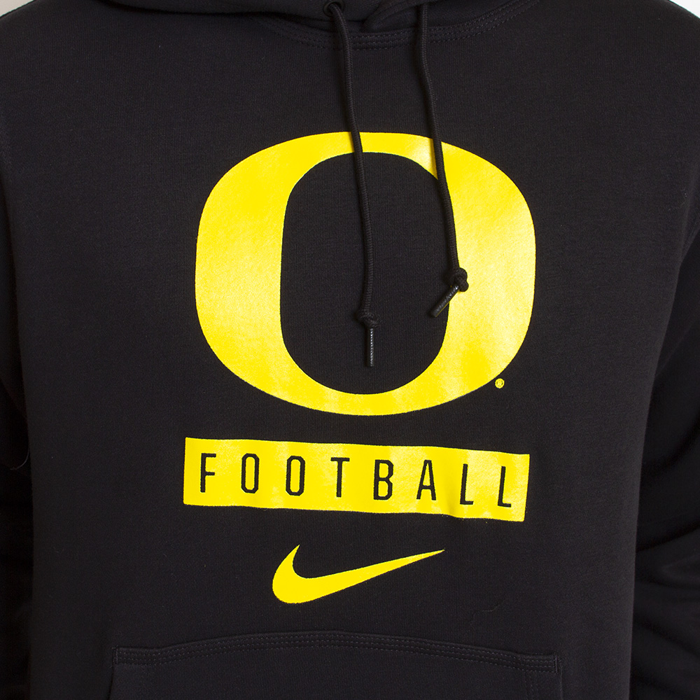 Classic Oregon O, Nike, Club, Football, Pullover, Hoodie